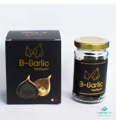 B-Garlic กระเทียมดำ บีการ์ลิค ขนาด 60 กรัม ปอกเปลือกแล้ว
