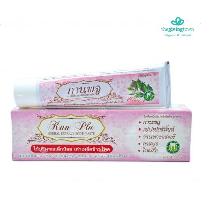Kan Plu - herbal extract toothpaste 80 gm