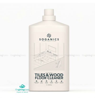 SOGANICS น้ำยาถูพื้น Eco-Friendly Tiles & Wood Floor Cleaner