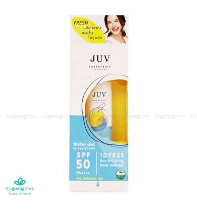 ครีมกันแดด JUV Superfruit Sunscreen Water Gel UV Protection SPF 50 PA++++ 30 มล.