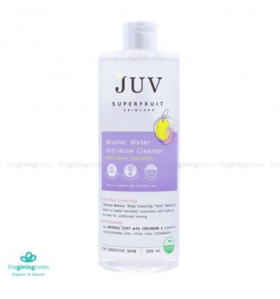 JUV Superfruit Micellar Water Anti-Acne ไมเซลล่า วอเตอร์ 500 มล.