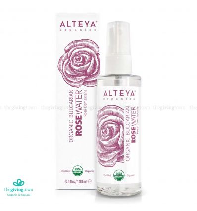 ALTEYA Organics Bulgarian Rose Water สเปรย์น้ำกุหลาบออร์แกนิค 100 มล.