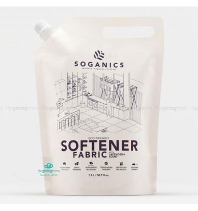 SOGANICS REFILL แบบเติม น้ำยาปรับผ้านุ่ม Eco-Friendly Fabric Softener