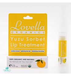 ลิปบาล์ม Lovella Organics Yuzu Sorbet