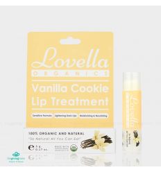 Lovella Organics Lip Balm - Vanilla Cookie