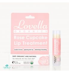 Lovella Organics Lip Care - Rose Cupcake