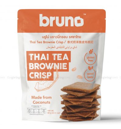 Bruno brownie crisp - Thai Tea