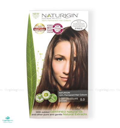 Naturigin Hair Color - Light Chocolate Brown 5.0