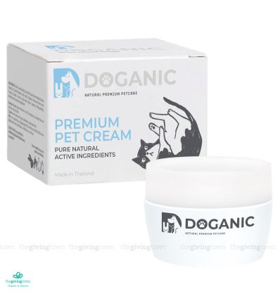 Doganic Premium Pet Cream ครีมบำรุงดูแลผิวหนังและเส้นขน สำหรับสัตว์เลี้ยง