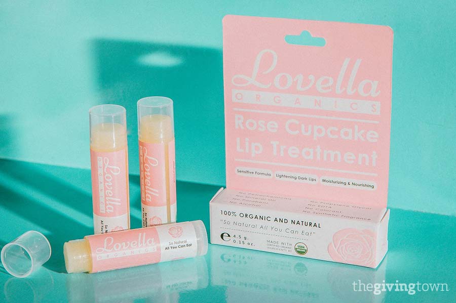 Lovella Organics lip treatment